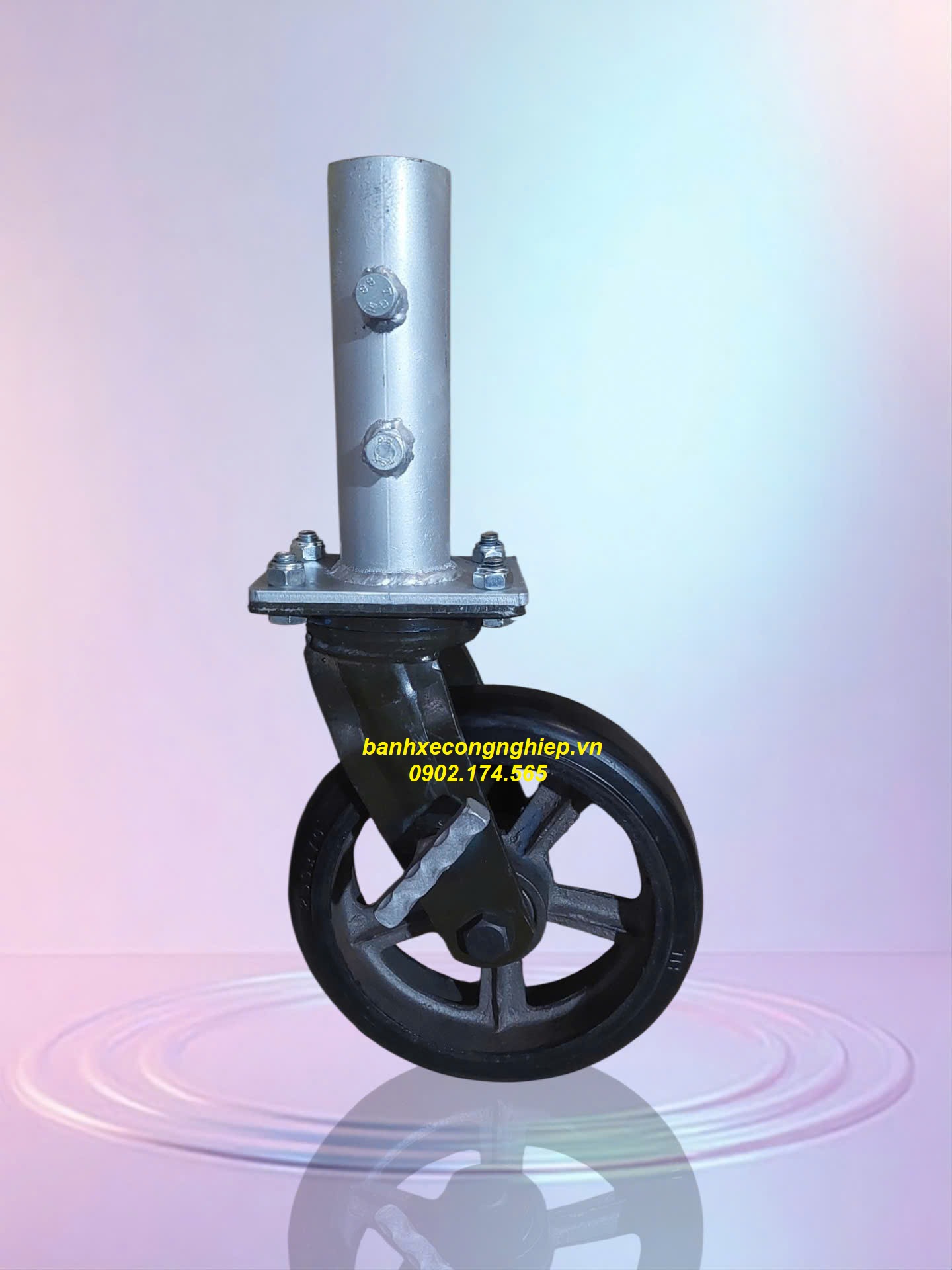 Bánh xe giàn giáo cao su 250mm